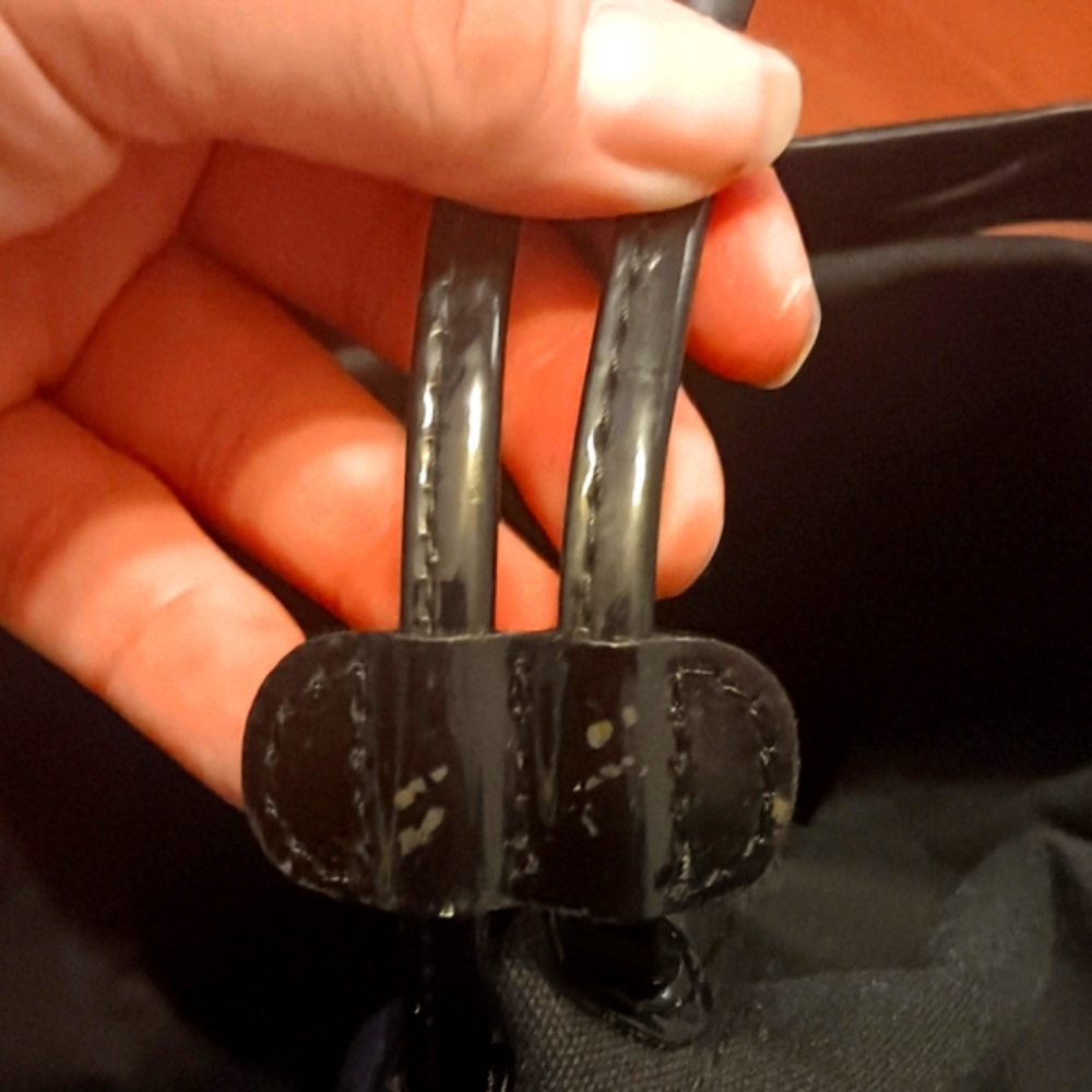 See By Chloe 2in1 Transparent Bag Snaped To A Black Detachable Fabric Bag (EUC) - Picture 16 of 16